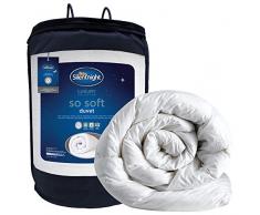 Silentnight Couette Ultra Douce en Coton Blanc Double 10,5 tog, Coton, Blanc, Simple