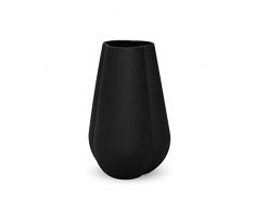 Cooee Design Clover Vase Noir CÃ©ramique 17 cm