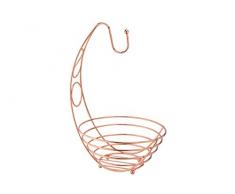 Apollo Housewares Ltd, uk home, APOFO bananier Bol de Fruits, Cuivre, 24Â x 24Â x 42Â cm