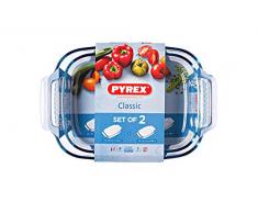 Pyrex Classic Plat à Four Acier Inoxydable 3,8/2,9 l