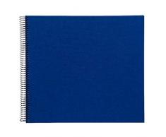 Goldbuch 25 376 Bella Vista Album Photo à Spirale, Carton, Bleu, 34 x 30 cm