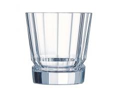 Cristal dArques AVE3618004 Boite de 6 gobelets bas 32 cl - MACASSAR - CRISTAL DARQUES, Cristallin, Multicolore, 30 X 20