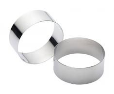 Master Class anneaux kitchen craft de cuisine, acier inoxydable ensemble de 2, 9cm x 3.5cm