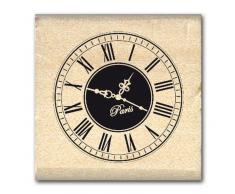 Florilèges Design FA211103 Tampon Scrapbooking Petite Horloge, Beige