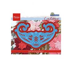 Marianne Design LR0436 Creatable Petras Bol Ã Fleurs Cutting Die, MÃ©tal, Bleu, 15 x 13 x 0,5 cm