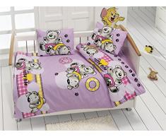 Bahar Class Home Collection Parure de lit pour Enfant, Multicolore, 100 x 160 cm, 4 pièces
