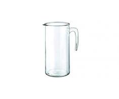 Borgonovo 6144200Â Indro Carafe en Verre sans Bouchon, 1.1Â Lt