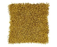 Dutch Decor Coussin Ottawa 45x45 cm Lime foncÃ© - Coussins DÃ©co - Oreiller DÃ©coratif - DÃ©houssable - ZippÃ©