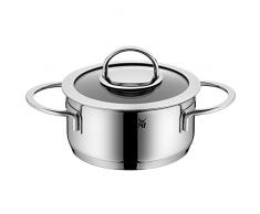 WMF 727386380 Faitout Bas, Acier Inoxydable, Argent, 16 cm