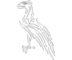 INDIGOS UG w683 Autocollant Mural Blanc 120 x 10 x 10 cm