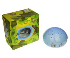 Niermann Standby 80033 LED Lampe de Chevet pour Enfants Animaux Sauvages 12 x 12 x 7.5 cm