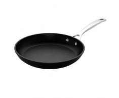 Le Creuset, Poêle Anti-Adhérente en Aluminium Forgé, Ø 20 cm, Sans PFOA, Compatible avec Toutes Sources de Chaleur (y Compris Induction), Anthracite/Argenté