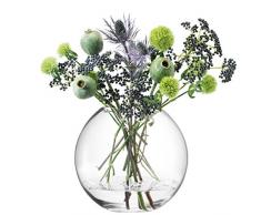 LSA International Vase Rond - Transparent, Verre, Claire, 24 cm