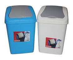 Heidrun 1349Â s Menuisier Althea Poubelle, 9Â L, Multicolore