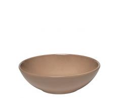 Emile Henry Eh962122 Saladier Céramique Marron Chêne 22 X 22 X 7 cm