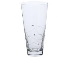 Dartington Crystal Glitz Petit vase conique