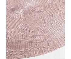 charme & douceur set de table (0)38cm chantelle rose