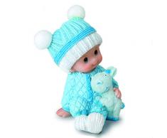 Mopec Figurine pour baptÃªme Bleu 10 cm