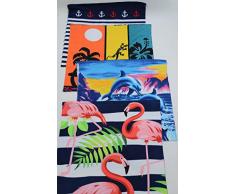 ORPHEEBS (4 draps A), Microfibre, Serviette de Plage Divers modÃ¨les 80 x 160 cm