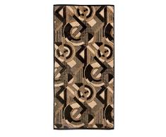 möve Modernism Serviette de Bain, Brown, 80 x 150 cm