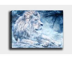 Bonamaison Peinture sur toile, multicolore, 40 x 60 cm - Conçu et fabriqué en Turquie