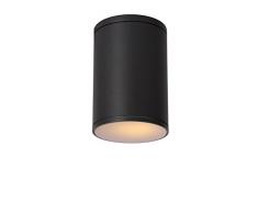 Lucide TUBIX - Spot Plafond Extérieur - à 10,8 cm - IP54 - Gris