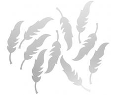 Asir Group 226ECL1138 Miroir dÃ©coratif LLC-b oPC 114, Argent