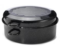 GSW 410427 Plat à Four Ovale en émail 42 cm