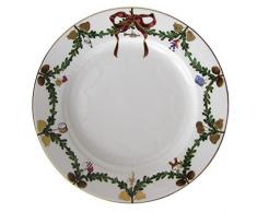 Royal Copenhagen 1017456 Star Fluted/Xmas Assiette plate Porcelaine Multicolore 22 cm