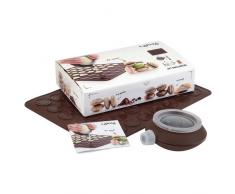 Lékué 3000001SURM017 Set de Cuisson pour avec Decomax et Mat Silicone Multicolore 45 x 35 x 25 cm