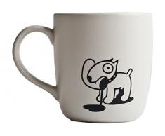 Propagande D. pour Chien Hungry Tasse, Blanc