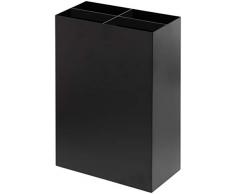 Yamazaki Pied de Parasol, Acier Polypropylène, Noir, Large