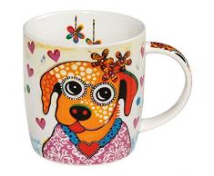Maxwell Williams DI0104 Mug en porcelaine Motif chien Multicolore