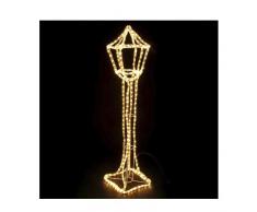 Tenia â Guirlande de NoÃ«l Ã LED â Blanc chaud â En forme de lampadaire â 1,06Â mÂ xÂ 8Â m