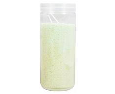 Rayher 31597414 Sable de bougie avec 2 mÃ¨ches, vert tilleul