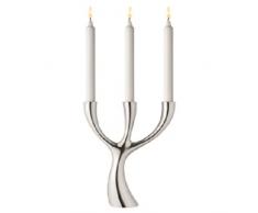 Georg Jensen Cobra en Acier Inoxydable Chandelier