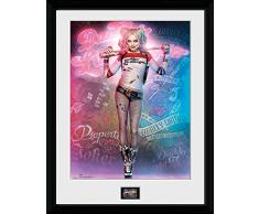 GB Eye LTD, Suicide Squad, Harley Quinn Stand, Affiche encadrÃ©e 40 x 30 cm