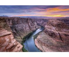 Papier Peint poster panoramique GRAND CANYON 4 x 2,70 m | DÃ©co et photo murale XXL QualitÃ© HD Scenolia