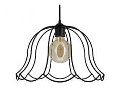 Metropolight ISU3771026 Suspension DÃ´me, MÃ©tal, 60 W, Noir