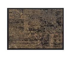 HMT Paillasson Taupe ModÃ¨le Vintage 60 x 80 cm