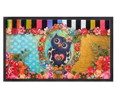 HMT Paillasson Hibou Owlie Multicolore 45 x 75 cm