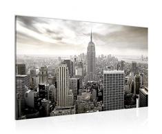 Tableau decoration murale La ville de New York - XXL Impression sur Toile Salon Appartment 1 Parties - prêt à accrocher - 603414c
