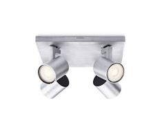 Plafonnier LED Philips myLiving, 3,5 W, avec ampoules incluses, Métal, aluminium, Integriert 3.5 wattsW 230 voltsV