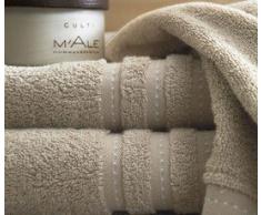 Blanc des Vosges Sir Drap de Douche Coton Sable 140 x 70 cm