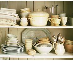 Affiche 24x30 cm Vaisselle blanche / White tableware / WeiÃes Geschirr Ellen SILVERMAN