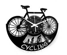 Instant Karma Clocks Horloge Murale Sport VÃ©lo Tour de France Tour dItalie Cyclisme Cyclisme VTT, IdÃ©e Cadeau