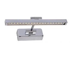 LED Eclairage Pour Tableau Applique Moderne Luminaire Lampe Murale Chrome SatinÃ© IP20 1/1/880