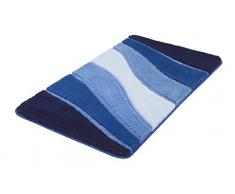 Meusch Tapis de Toilette Océan Trèfle, 80 x 150 cm, Bleu Royal