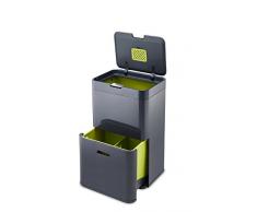 Joseph Joseph - 30020 - Totem - Poubelle de Tri Sélectif - 48 L - Anthracite