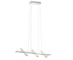 Eglo Tamasera Suspension Acier Nickel Mat 39 W